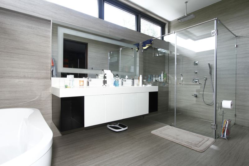 Bathroom with Smart Technology